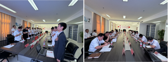 和衷共济 戮力前行 | 7790必发集团官网建设4月出产、安全、质量治理总结会议圆满召开!